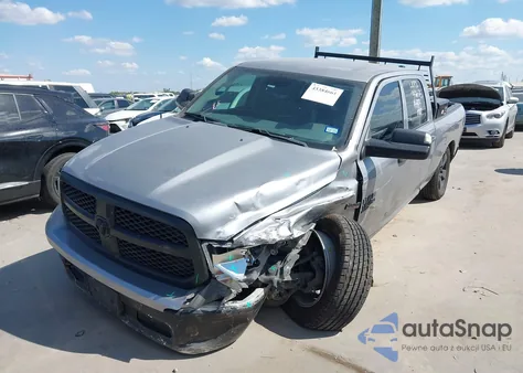 2020 Ram 1500 Classic Tradesman 4X2 6'4 Box from USA, damaged, VIN 1C6RR6ST8LS146489